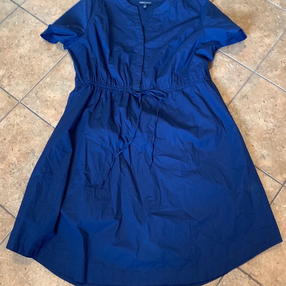 Glamour x Lane Bryant Navy Blue Dress - 24